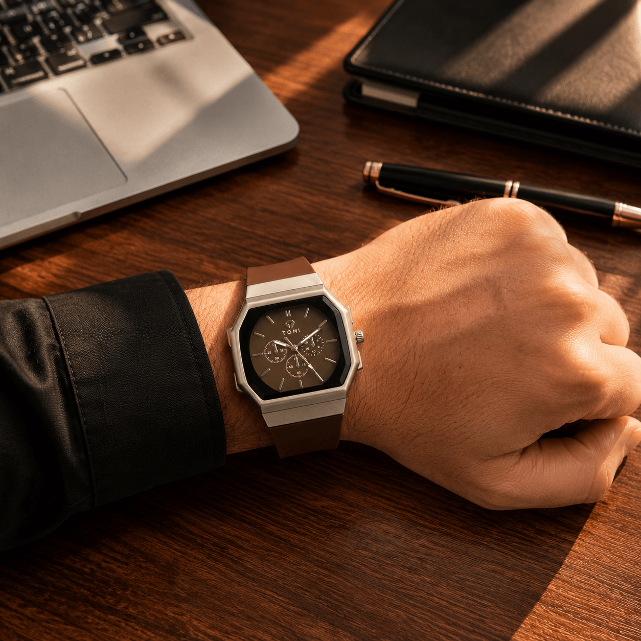Elite Tomi Octagon Men's Watch