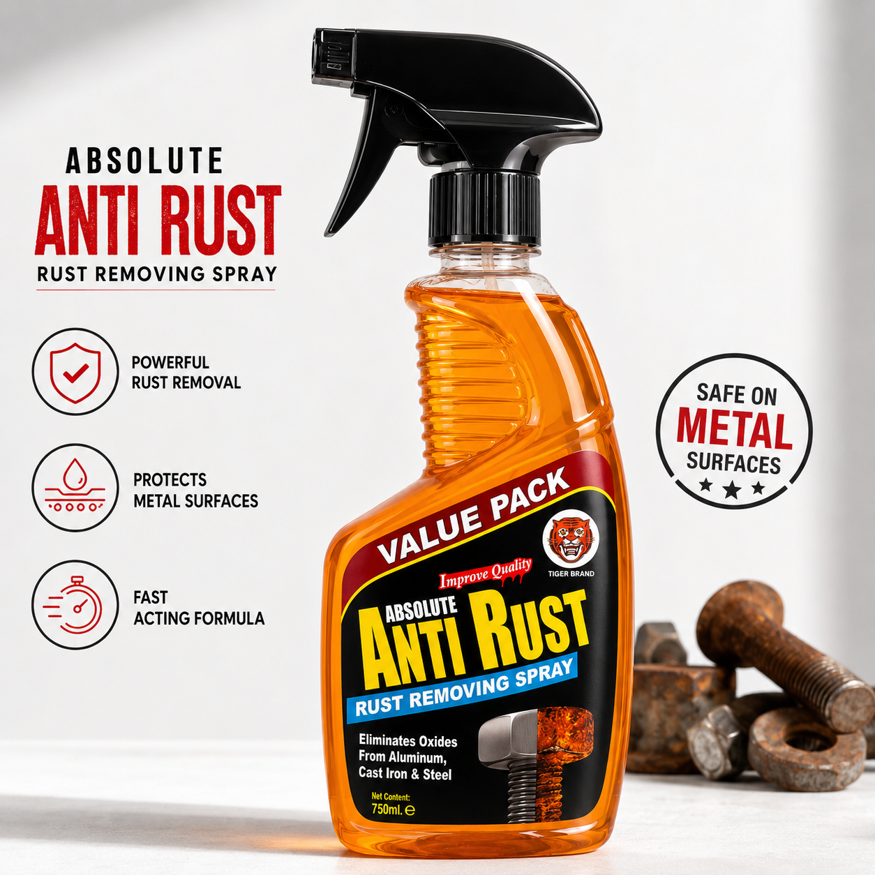 Anti Rust Removing Spray