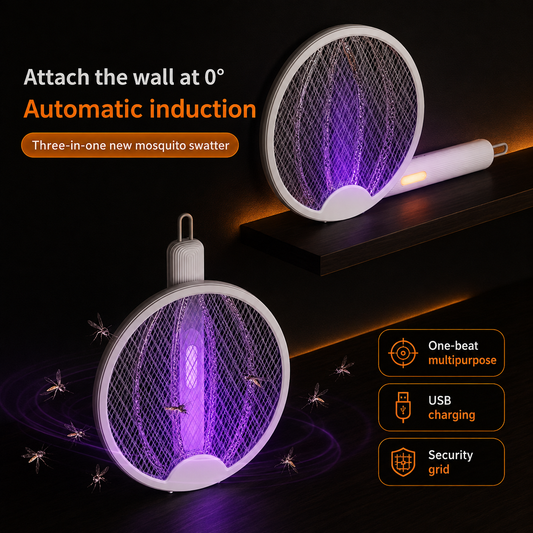 Foldable Electric Mosquito Killer with Light