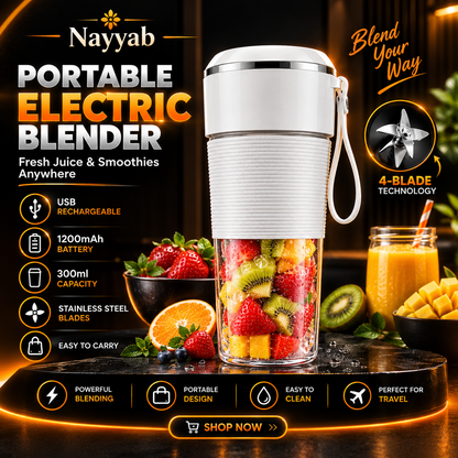 Cross-border juicer portable rechargeable small juicing cup household wholesale multifunctional juice blender juicer
